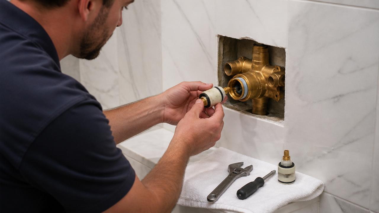 Shower Valve Repair Cost in SoCal: Cartridge, Diverter, and Full Replace